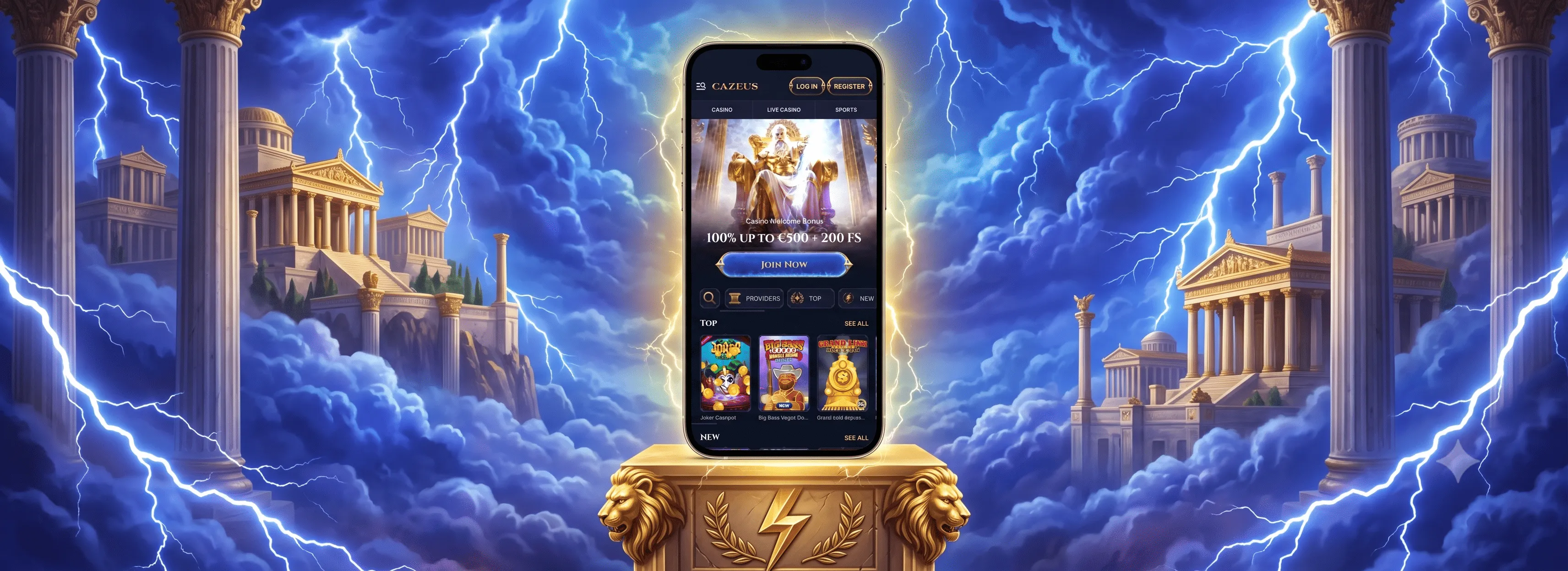 Cazeus casino app